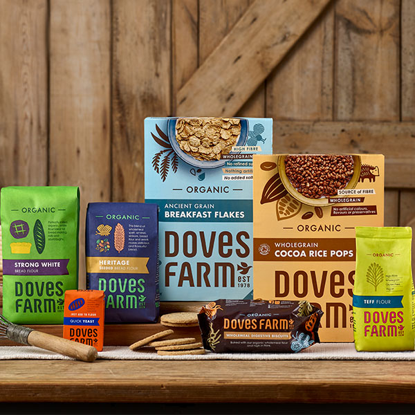 Win a bundle full of our organic flours, biscuits and breakfast cereals
