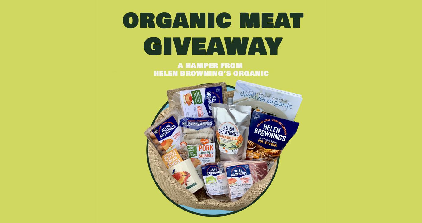 Organic Meat Hamper giveaway from Helen Browning's Organic Organic UK
